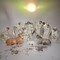 3"-10" Nativity Manger Scene - 10 PC Set - Elegant Christmas Nativity Decoration